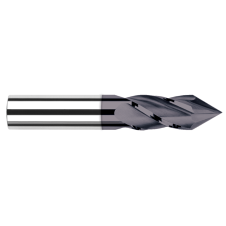 HARVEY TOOL Drill/End Mill - Mill Style - 4 Flute, 1.0000" (1), Material - Machining: Carbide 15464-C3
